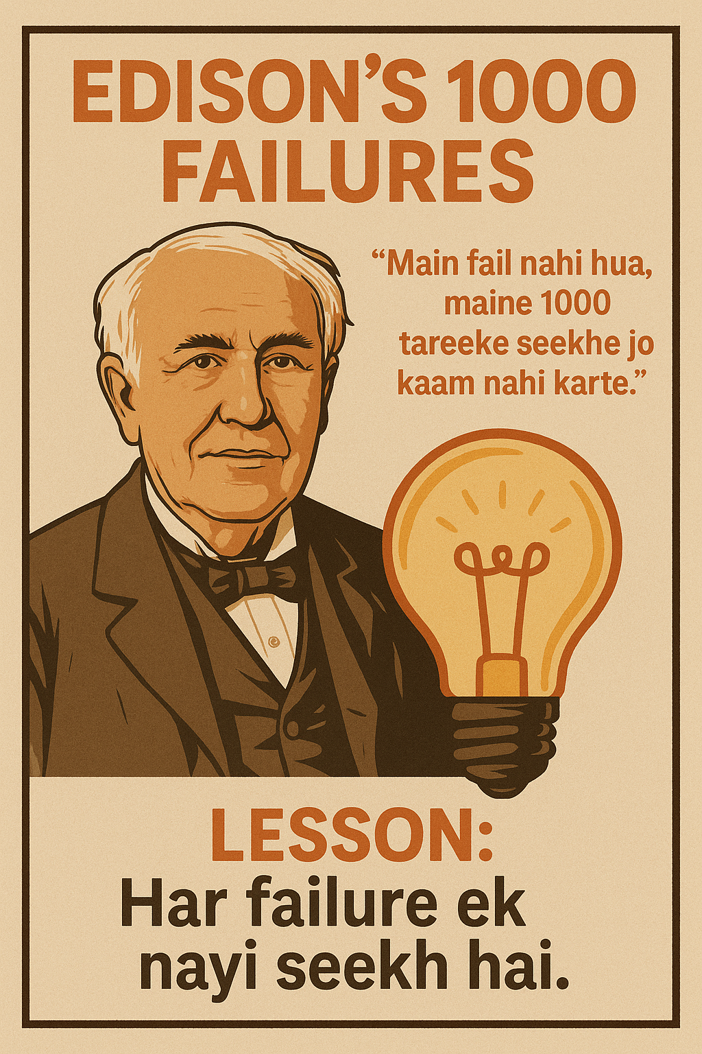 Edison’s 1000 Failures
